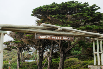 Gateway to Adventure: Great Ocean Road Entrance