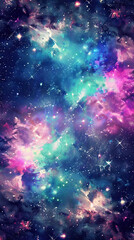 Fototapeta premium Galactic Elegance Captivating Images from the Cosmos