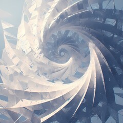 Transcendent Spiral Staircase, Infinite Beauty of Nature's Craft
