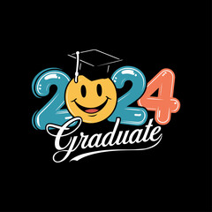 2024 graduation vector, graduate 2024