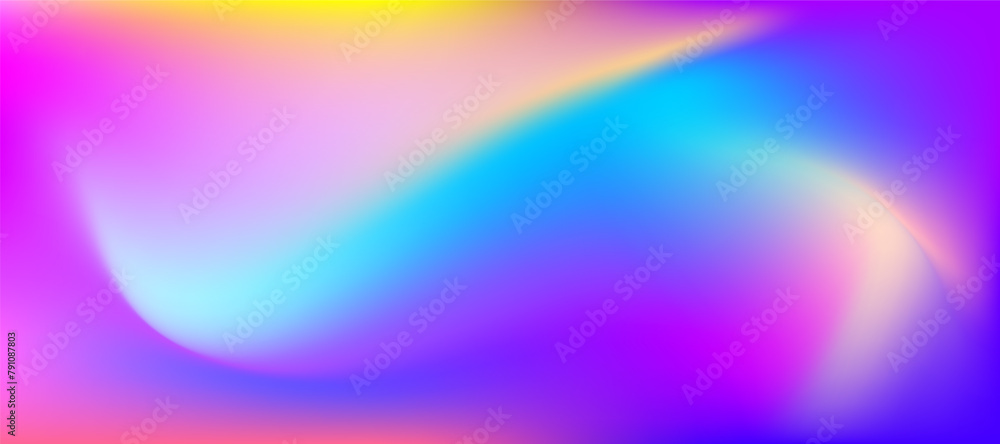 Poster abstract gradient colors smooth flowing background design