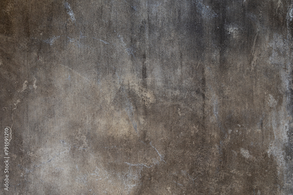 Poster front view of dirty and weathered wall with scratches on the surface. abstract full frame textured g