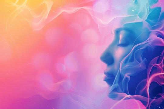 abstract background for Fatigue Syndrome Day