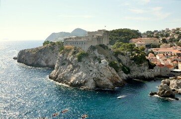 Dubrovnik walls.