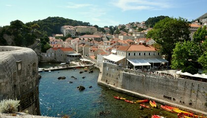 Dubrovnik walls.