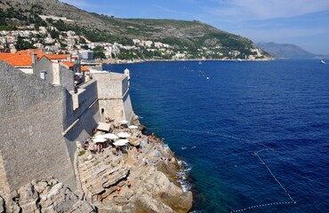 Dubrovnik wall.