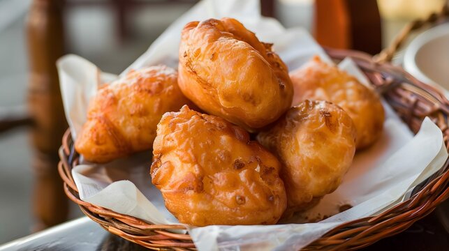 Deep fried langos delish