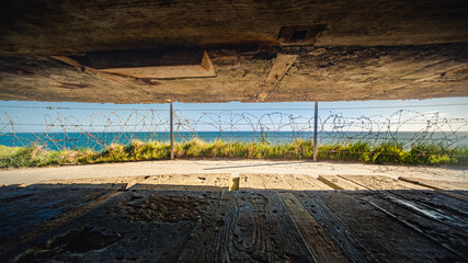 Poste d'observation de La pointe du Hoc
