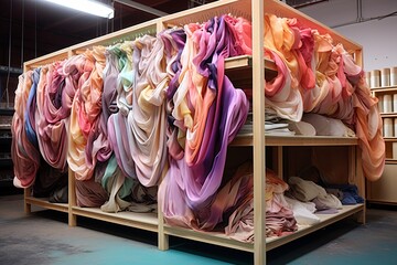Unique Fabric Storage Ideas for Avant-Garde Fashion Designer Studios: Modern Solutions
