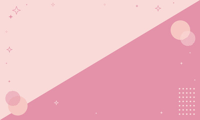 Modern pastel abstract with geometrical shapes notes poster background