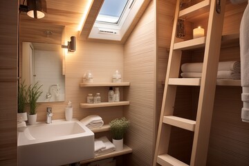 Tiny Bathroom Design Showcase: Space-Efficient Fixtures for Space-Saving Tiny Houses