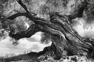 Old olive tree