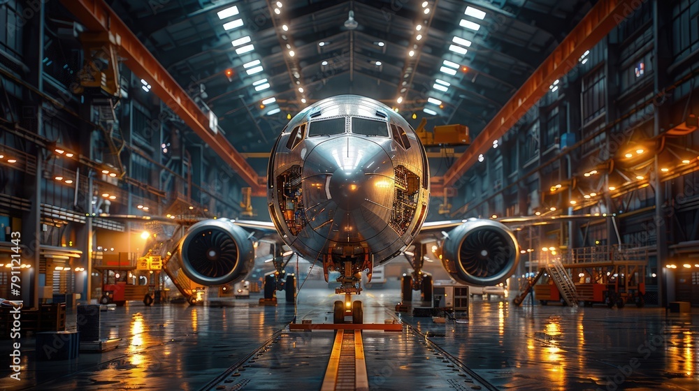 Poster robotics and automation in high-stakes aerospace assembly