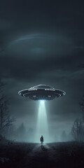 World UFO Day. Ufologist's Day. Unidentified flying object. UFOs on earth