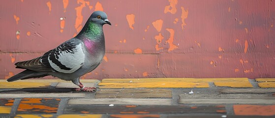 Taube Columba Livia Domestica Stadtvogel