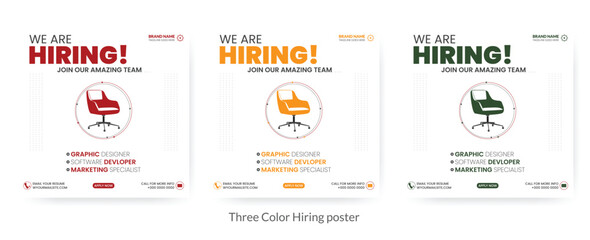 Modern social media post templates. Social media post templates.