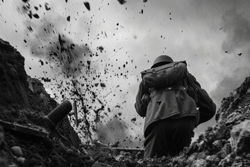 World War Two re-enactment. Blyth, Northumberland, England