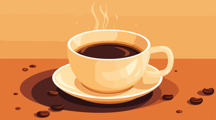 Coffee cup backgroundcoffee cup vector illustration