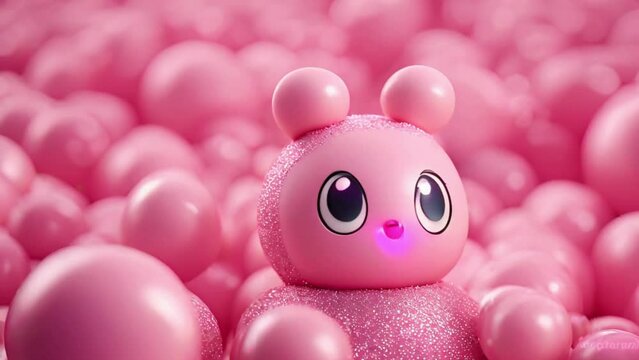 pink bunny