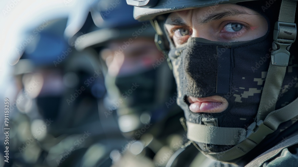 Poster military exercises and simulations are regularly conducted to train security personnel and test the 
