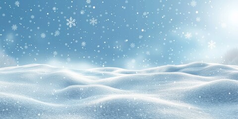 winter landscape snowdrifts Generative AI - obrazy, fototapety, plakaty
