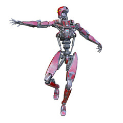 ロボット　3DCGレンダリング