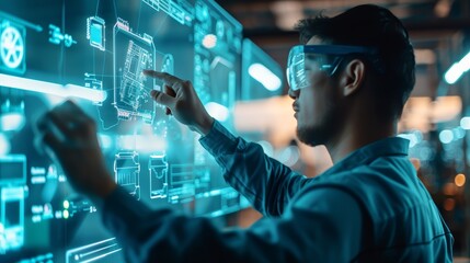  the development of human-centric design principles in creating user-friendly interfaces for manufacturing technology,