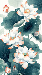 lotus plant background
