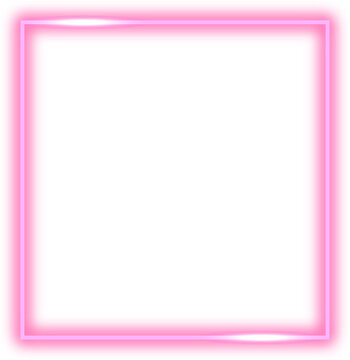 pink neon frame 