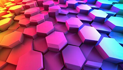 Abstract cube hexagon background 🎨🔶 Geometric shapes merge, creating a visually dynamic backdrop for design projects. #ModernArt