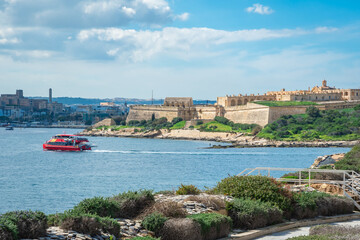 Beautiful cityscape and coast in Sliema, Malta - 791168404