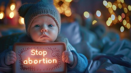 Text stop abortion: advocating for the protection of unborn life, raising awareness about ethical and moral implications of abortion, promoting dialogue and support for alternatives to termination.