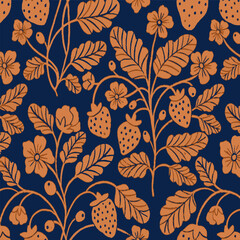 pattern floral flower design fabric spring illustration