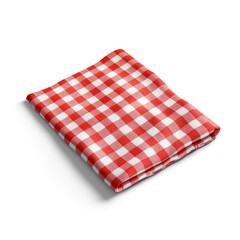 Red and White Checkered Tablecloth
