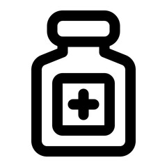 medicine line icon