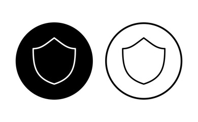 Shield icon set. Protection icon vector. Security vector icon