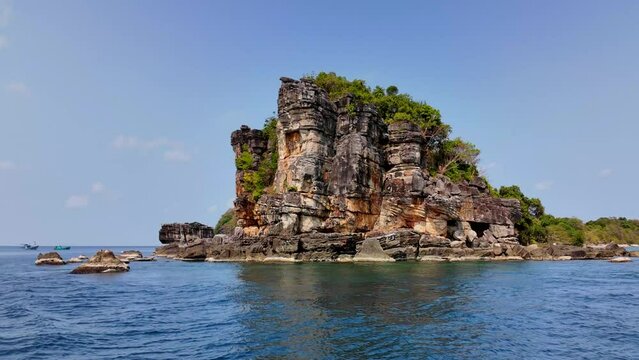 Cau Island, Tho Chau island, Kien Giang province, Viet Nam 