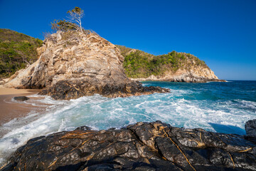 Playas y Paisajes de Puerto Ángel, Pochutla, Oaxaca, Mexico