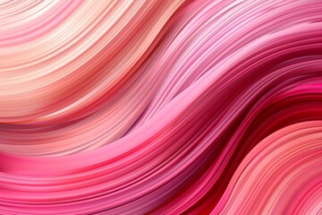 Glossy waves of red and pink create a luxurious abstract texture with a silky, flowing appearance.