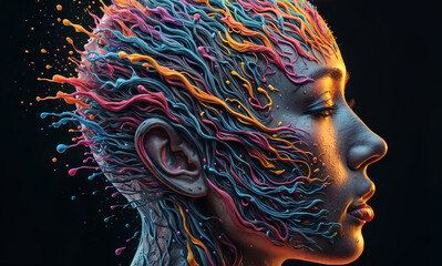 ultra hd, realistic, vivid colors, highly detailed, UHD drawing, head in ink, perfect composition