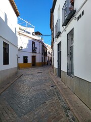 Fototapeta premium narrow street in the old town, Cordoba, Spain