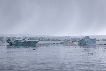 Stonington Island Antartica British and US Bases