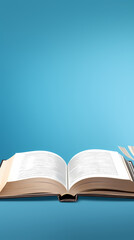 books with simple background