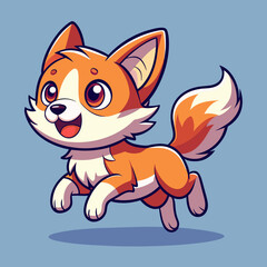 Dog cartoon t shirt Vector illustration