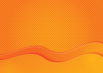 yellow abstract mosaic background and curved stripesline gradient simple hipster futuristic design, composition for illustration advertising, application, Banner or template design