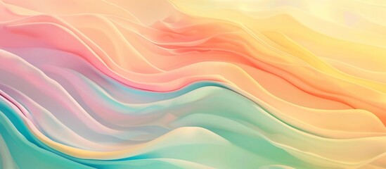 Abstract Pastel Colours Background