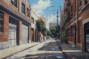 Obraz premium Acrylic, photorealistic rendering