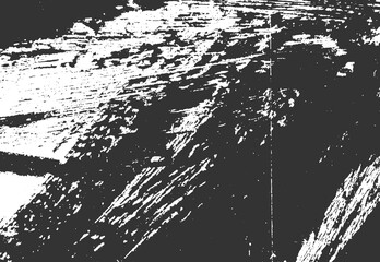 Obraz premium Texture of scratches, cracks, dust, brush, abstract monochrome grunge background. Distressed overlay texture design