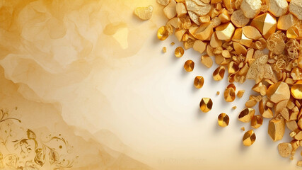 High-Quality Gold Background and Abstract Gold Wallpaper