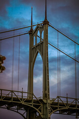 Obraz premium city bridge city